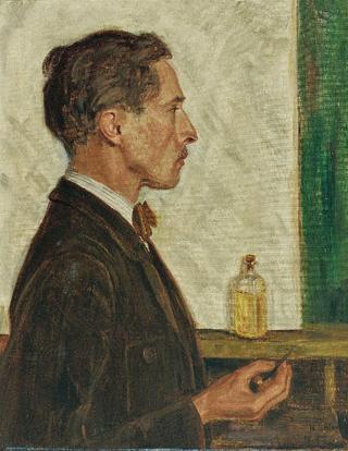Self Portrait in Profile