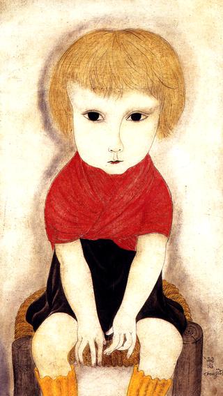 Little Girl with a Red Blouse