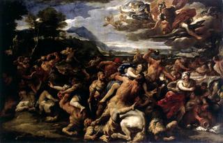 The Battle between Lapiths and Centaurs