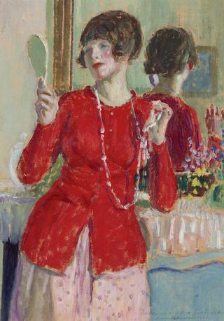 Woman with a Mirror