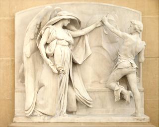 The Angel of Death and the Sculptor (From the Milmore Memorial)