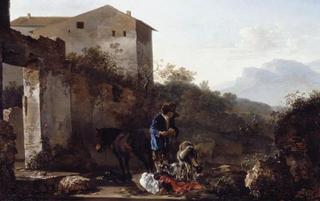 Landscape with a Goatherd