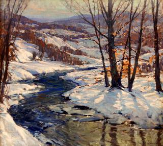 Winter Stream, Vermont