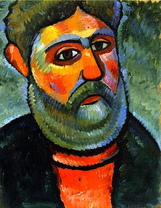 Man with Green Beard