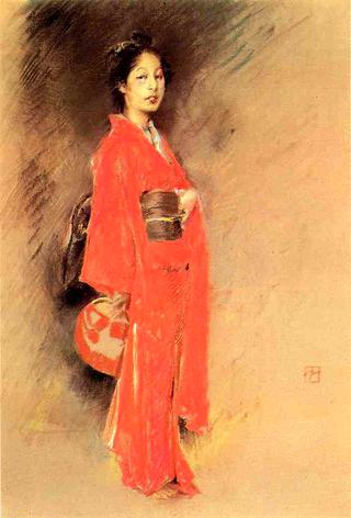 The Orange Kimono