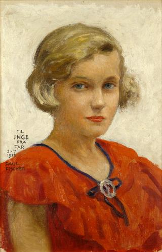 Portrait of the artist's daughter, Inge