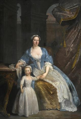 Portrait of Elizabeth Beckford with her Son Peter