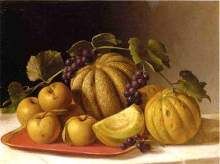 Melons and Yellow Apples