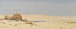A Sheik's Tomb in the Desert