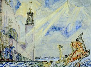 Apotheosis of Stockholm as Seaport