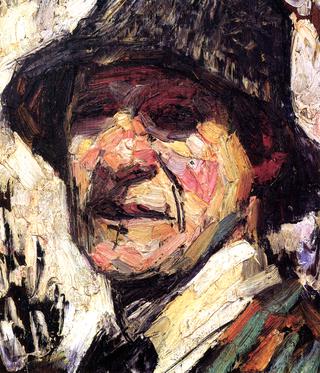 Self-Portrait with Hat