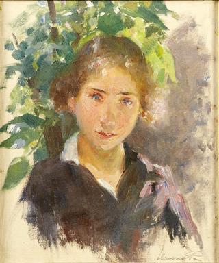 Portrait of a young girl