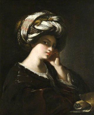 Girl with a Large Turban (A Sibyl)