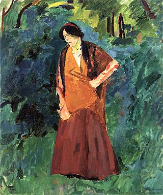 Woman in The Countryside