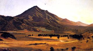 Mount Tamalpais from San Rafael