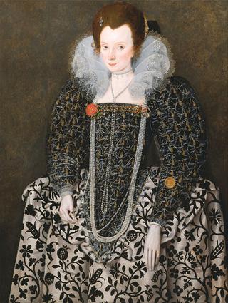 Portrait of a Woman, Traditionally Identified as Mary Clopton (born Waldegrave), of Kentwell Hall