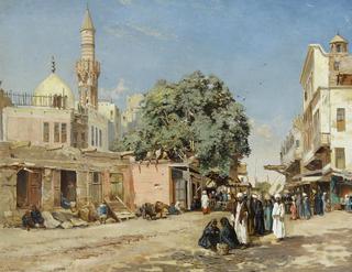 The Market Place, Boulac, Cairo