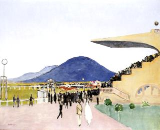 Racetrack at Mandelieu (Maritime Alps)
