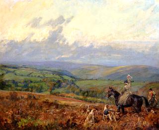 The Signal to the Pack, Devon and Somerset Stag Hounds