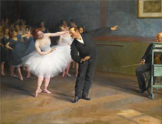 The dancing school, Prague