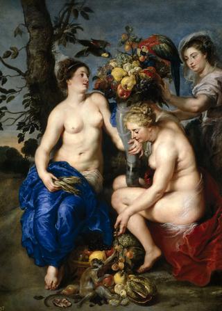 Ceres with Two Nymphs