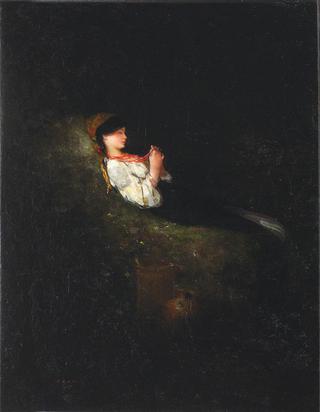 Peasant Girl Resting