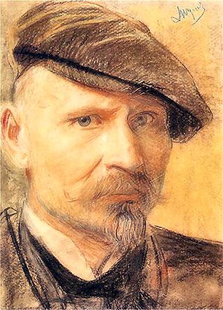 Self-Portrait in Flat Cap