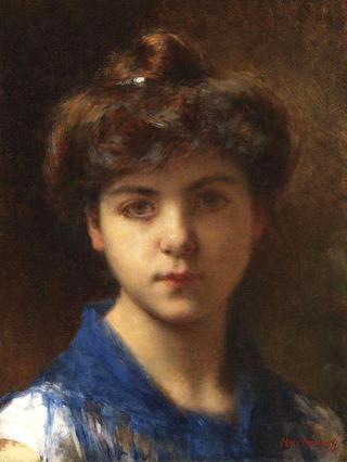 Portrait of a young girl