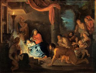 The Adoration of the Shepherds (small version)