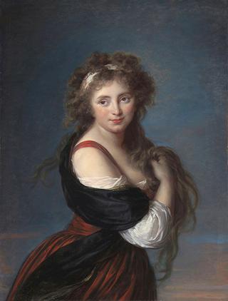 Portrait of Hyacinthe Gabrielle Roland
