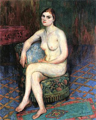 Seated Nude, Facing Left