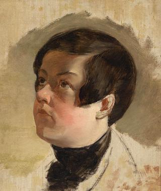 Study of a boy's head