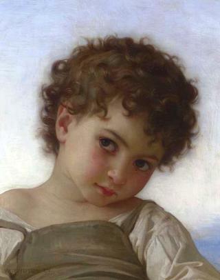 Child's Head, study for the Cup of Milk