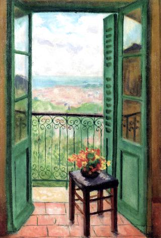 Window overlooking the Bay of Algiers