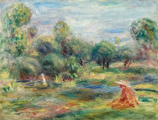 Landscape at Cagnes