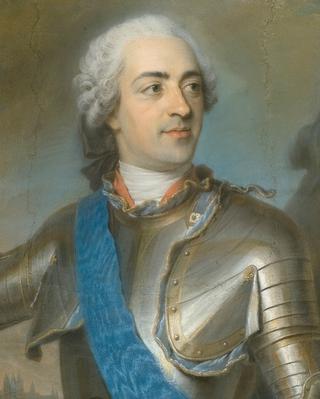 Louis XV in Armour before Tournai