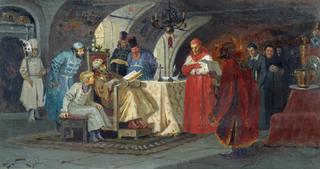 Papal Ambassadors Visit Ivan the Terrible