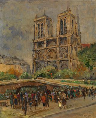 View of Notre Dame de Paris