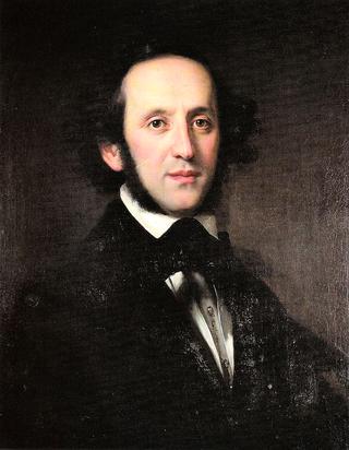 Portrait of t Felix Mendelssohn Bartholdys