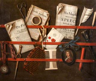 Trompe l'oeil, Letter Rack