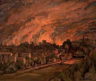 London Dock Fires, 1940