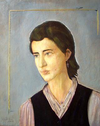 Portrait of Doina with Gillet