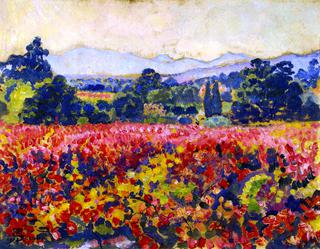 Study for 'Vines in October'