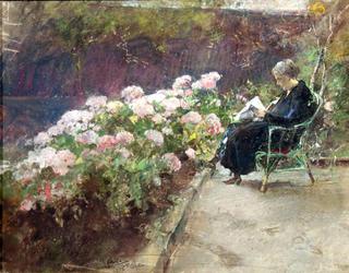 Woman in the Garden