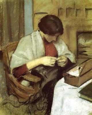 Elizabeth Gerhardt, Sewing