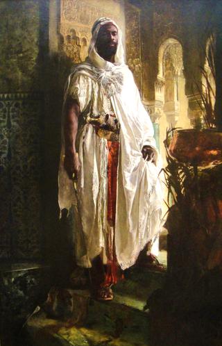 The Moorish chief the harem guard