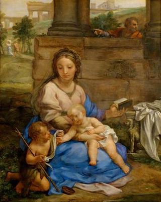 Mary with the Infant and Joseph