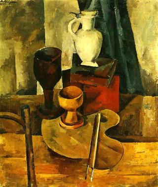 Still Life with Palette