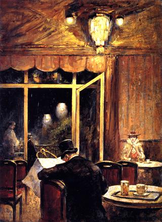 Evening at Café Bauer