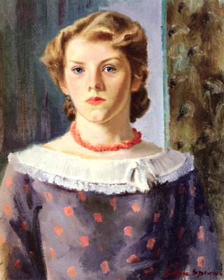 Girl in a Coral Necklace (Joyce)